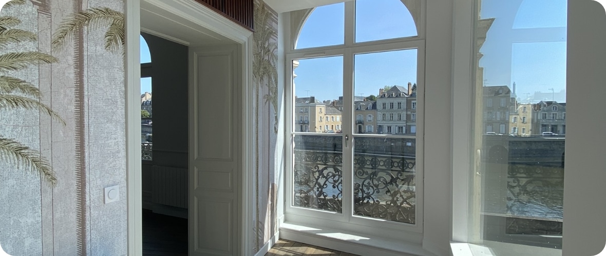 Vue appartement fenêtre